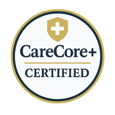 CareCore+ Certified Seal