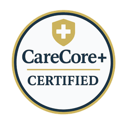 CareCore+ Certified Seal